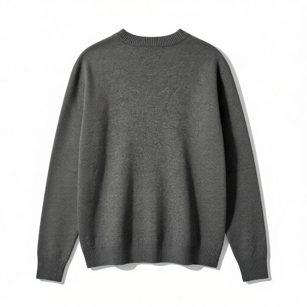 Vintage Polo Ralph Lauren 100% Lambs Wool V Neck Sweater‎ Men's XL Purple Pony
